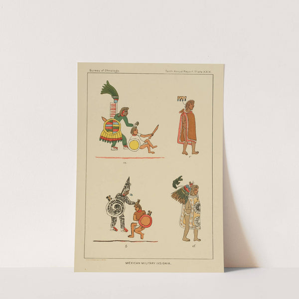 Mexican Military Insignia 2 (1894) by Garrick Mallery