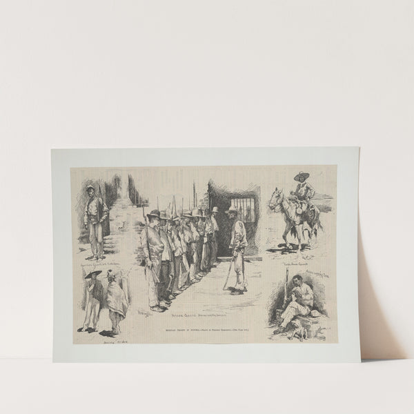 Mexican troops in Sonora (1886) by Frederic Remington