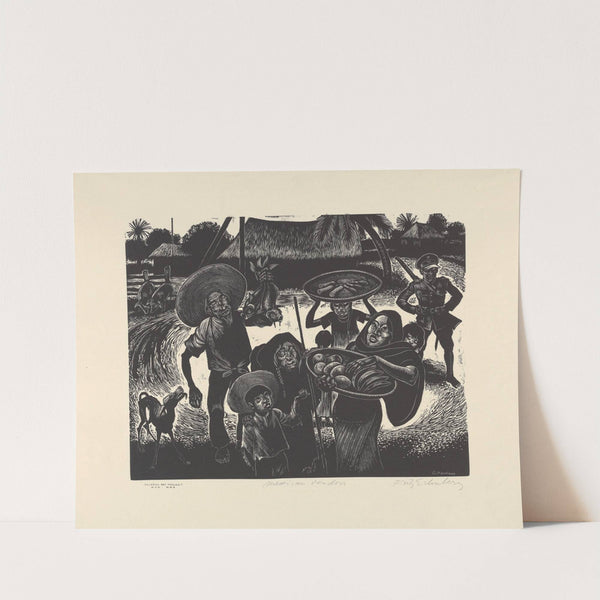 Mexican Vendors (1935–43) by Fritz Eichenberg