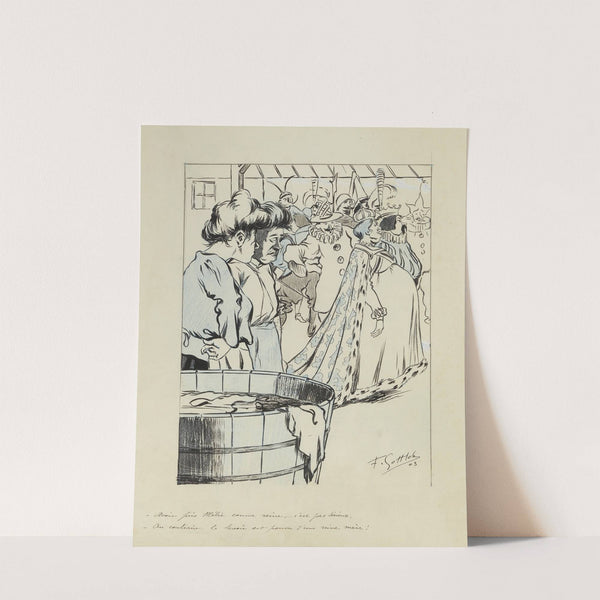 Mi-carême (1903) by Fernand Louis Gottlob