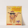 Miami, Braniff International Airways by Anonymous