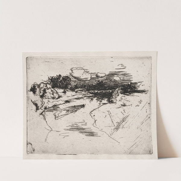 Miami River, near Cincinnati, Ohio (1879–80) by John Henry Twachtman