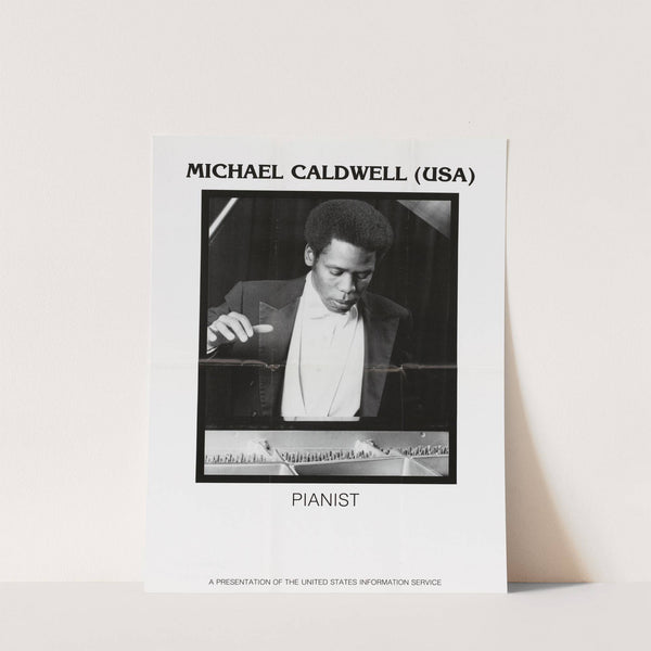 Michael Caldwell (Usa). Pianist by U.S. Information Agency