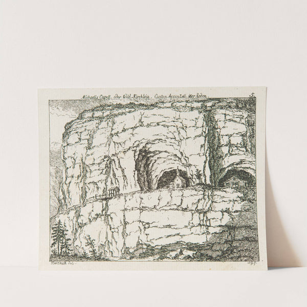 Michaelis Capell, oder Wild-Kirchlein, Canton Appenzell, inner Roden (1786) by Johann Joseph Hartmann