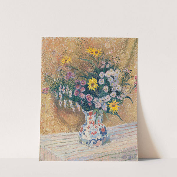 Michaelmas Daisies (1920) by Lucien Pissarro