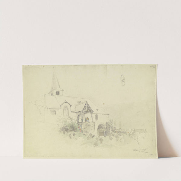 Michaelskapelle in Alken by Jakob Fürchtegott Dielmann