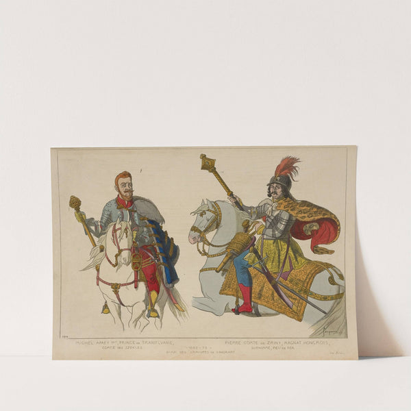 Michel Apafy 1er, prince de Transylvanie, comte des Szekles. by Raphaël Jacquemin