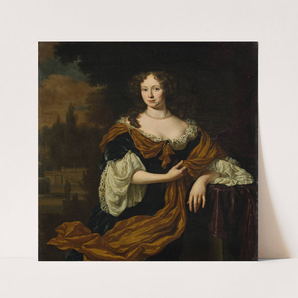 Christina Backer by Michiel Van Musscher