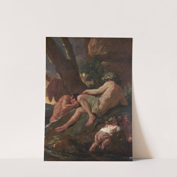 Midas Washing At The Source of The Pactolus by Nicolas Poussin