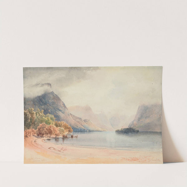 Middle Fiord, Te Anau Lake by Nicholas Chevalier