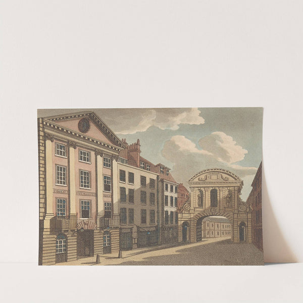 Middle Temple Gate by Samuel Ireland