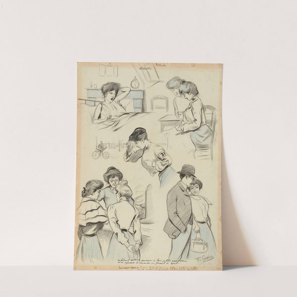 Midinettes (1904) by Fernand Louis Gottlob