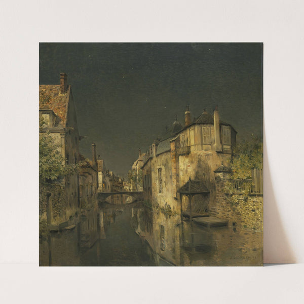 Midnight (1891) by Jean Charles Cazin