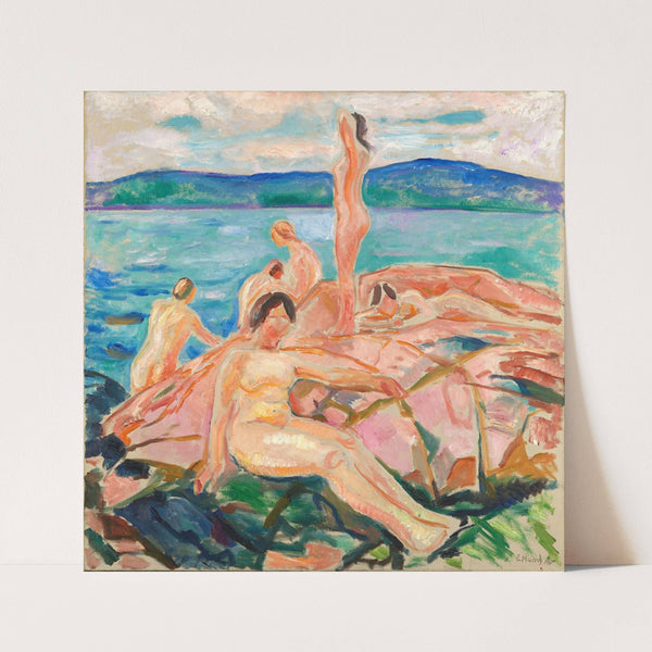 Midsummer (1915) by Edvard Munch