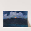 Midsummer Bonfires in Stormy Weather by Karl Nordström