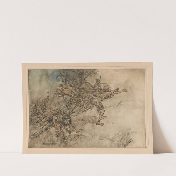 Midsummer-night’s dream. Act. 3. scene 1. ‘O monstrous! O strange! we are haunted …’ (1906-1921) by Arthur Rackham