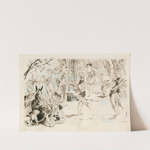 Midsummer night’s dream, act III, sc. 1, Titania and the fairies by Phil Ebbutt