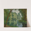 Midsummer water lilies by Henri Biva