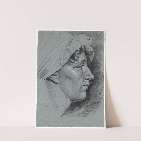 Mietje Brinkman: en profil naar rechts by David Humbert de Superville