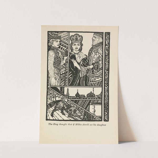 Mighty Mikko; a book of Finnish fairy tales and folk tales Pl.05 by Parker Hoysted Fillmore