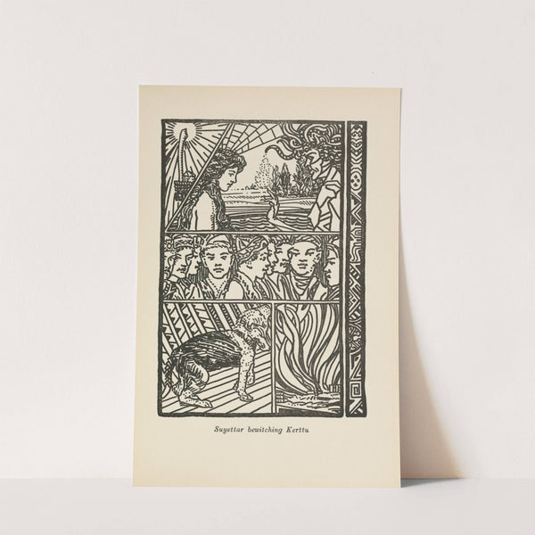 Mighty Mikko; a book of Finnish fairy tales and folk tales Pl.11 by Parker Hoysted Fillmore