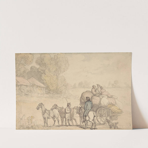 Migrants by Thomas Rowlandson