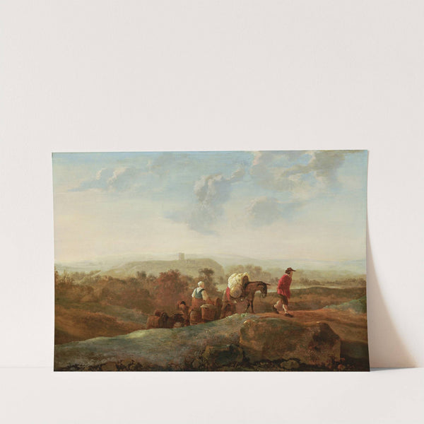 Migrating Peasants in a Southern Landscape by Aelbert Cuyp
