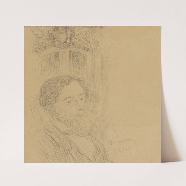 Mijn portret (1905) by James Ensor