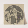 Mijnwerker met lamp en houweel (1878 - 1938) by Richard Nicolaüs Roland Holst