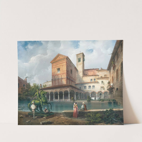 Milan, Church of Santa Maria alla Fontana by Carlo Bossoli