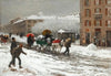 Milano, Nevicata in città, (Snowy City)