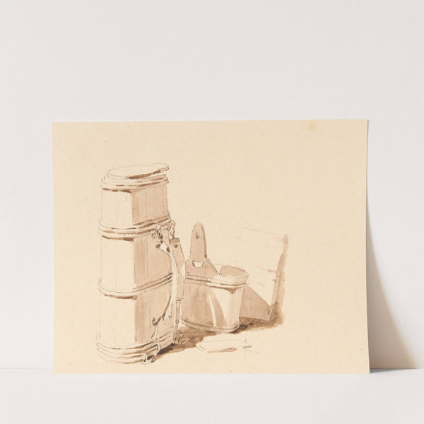 Milchbrente und Milcheimer by Franz Niklaus König