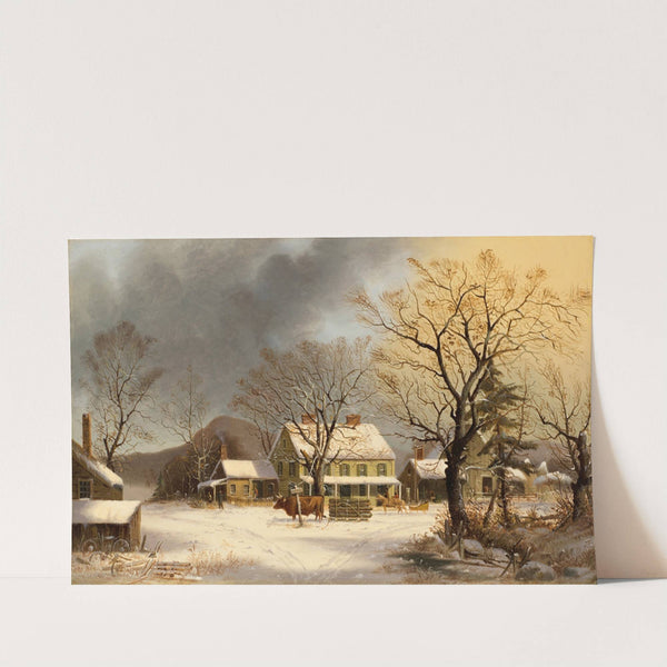 Miles to Salem by George Henry Durrie