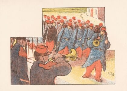 Militaire parade (1892 - 1893)