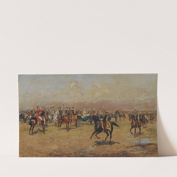 Militärparade vor Kaiser Franz Joseph I. (1899) by Tadeusz Ajdukiewicz