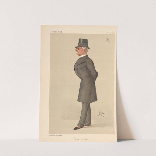 Military and Navy; ‘Ahmed Khel’, General Sir Donald Martin Stewart, January 15, 1887 (1887) by Carlo Pellegrini