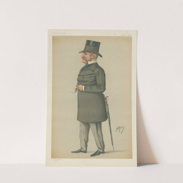 Military and Navy; ‘Aldershot’, General Sir Thomas Montagu Steele, July 20, 1878 (1878) by Carlo Pellegrini