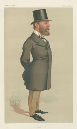 Military and Navy; ‘An Admiral’, Real Admiral Lord John Hay, October 23, 1875