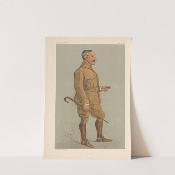 Military and Navy; ‘Doreen’, General Smith Dorrien, December 5, 1901 (1901) by Leslie Matthew Ward