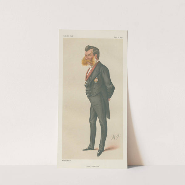 Military and Navy; ‘Fortifications’, Sir John Lintorn Arabin Simmons, December 1, 1877 (1877) by Carlo Pellegrini