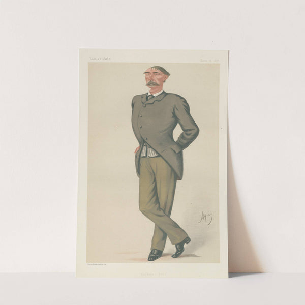 Military and Navy; ‘Handsome Fred’, Captain Frederick Marshall, March 16, 1878 (1878) by Carlo Pellegrini