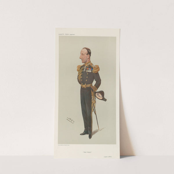 Military and Navy; ‘Naval Ordnance’, Captain Jellicoe (1906) by Leslie Matthew Ward