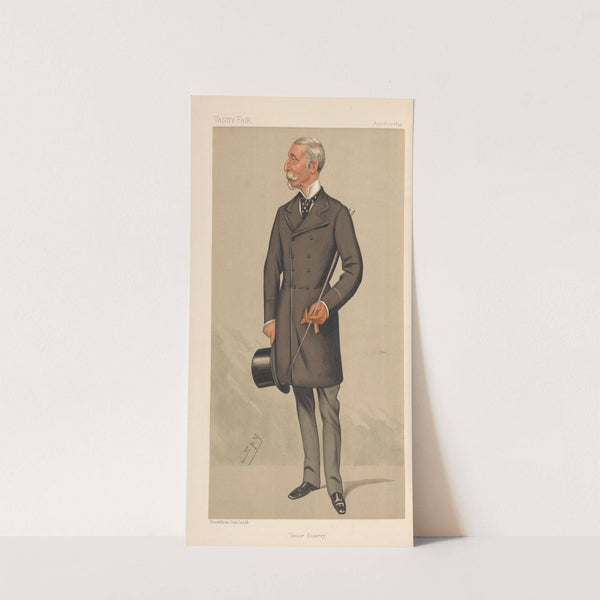 Military and Navy; ‘Senior Equerry’, Major-General Charles Taylor du Plat, August 22, 1891 (1891) by Leslie Matthew Ward