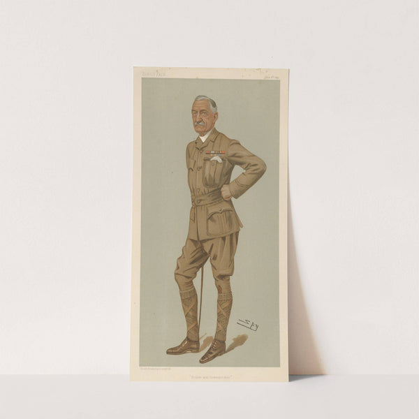 Military and Navy; ‘Soldier and Correspondent’, Colonel Francis William Rhodes, June 8, 1899 (1899) by Leslie Matthew Ward