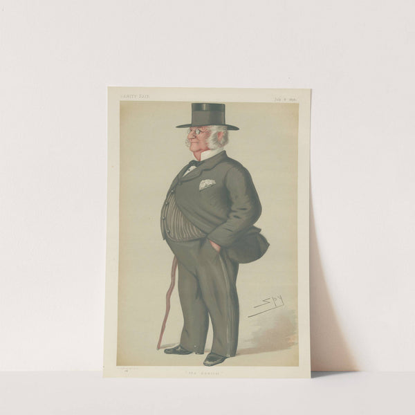 Military and Navy; ‘The Admiral’, Sir James Dalrymple Horn Elphinstone, July 6, 1878 (1878) by Leslie Matthew Ward