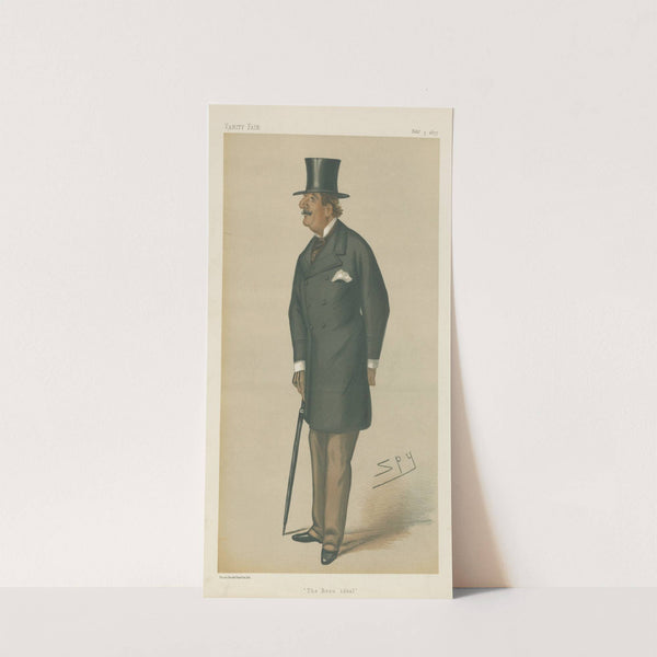 Military and Navy; ‘The Beau Ideal’, Lieutenant-General Sir Alfred Hastings Horsford, February 3, 1877 (1877) by Leslie Matthew Ward