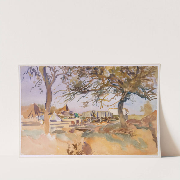 Military Camp by John Singer Sargent