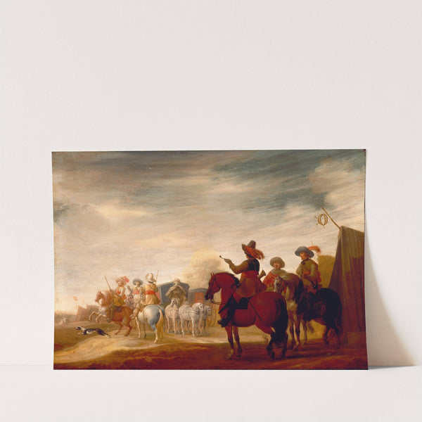 Military Camp by Jan Jacobsz. van der Stoffe