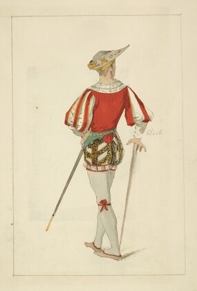 Military costume, 1400