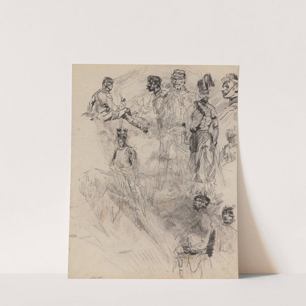 Military Men by James Ensor